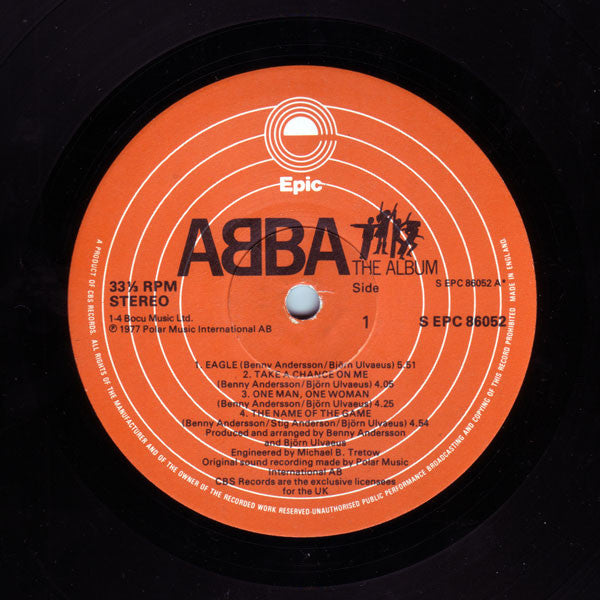 ABBA : The Album (LP, Album, Gat)