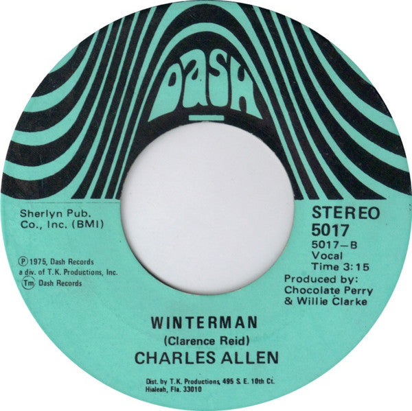 Charles Allen (11) : God Blessed Our Love (7")