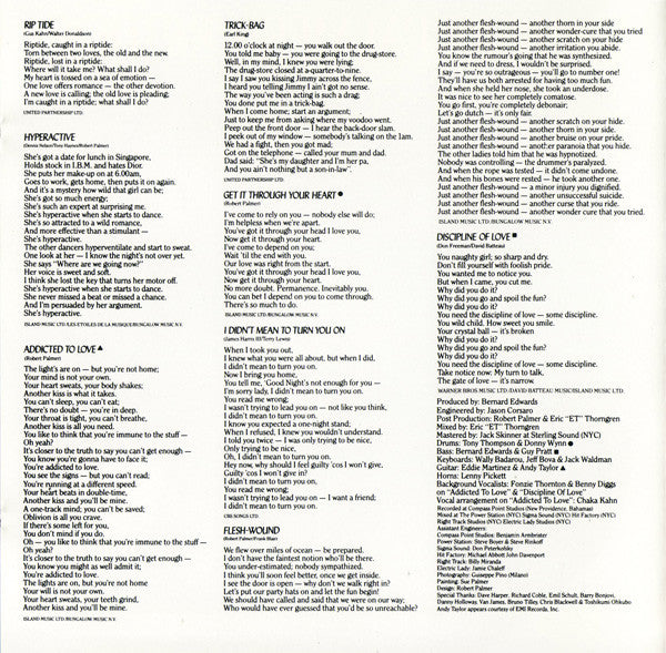 Robert Palmer : Riptide (CD, Album, RE)