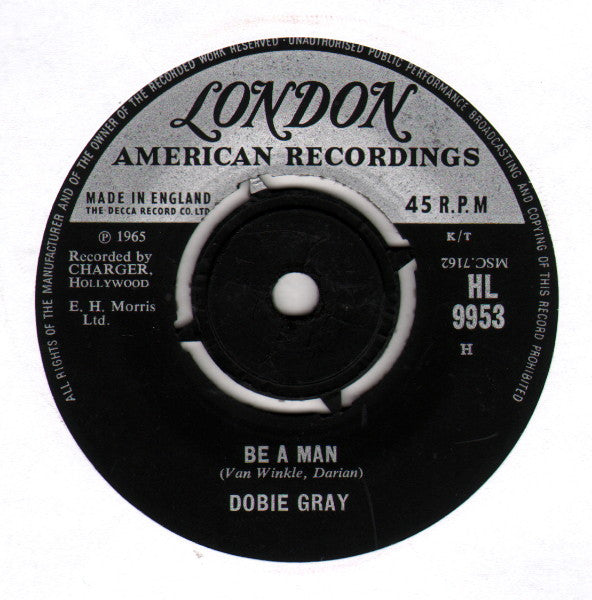 Dobie Gray : The "In" Crowd (7", H)