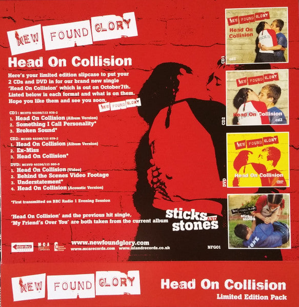 New Found Glory : Head On Collision (CD, Maxi, CD1)