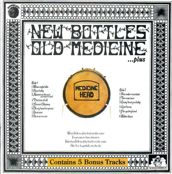 Medicine Head (2) : New Bottles Old Medicine (CD, Album, RE)