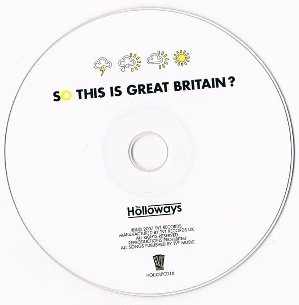 The Holloways : So This Is Great Britain? (2xCD, Album, S/Edition)