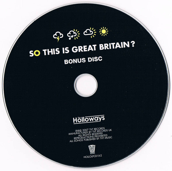 The Holloways : So This Is Great Britain? (2xCD, Album, S/Edition)