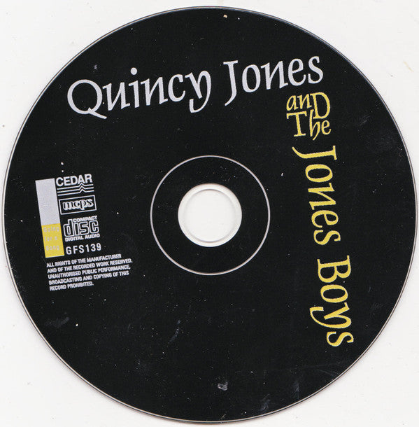 Quincy Jones And The Jones Boys : Quincy Jones And The Jones Boys (CD, Comp)