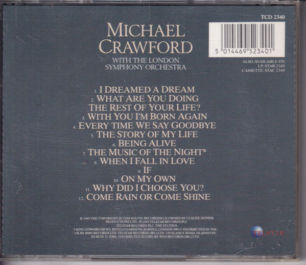 Michael Crawford With The London Symphony Orchestra : With Love (CD, Album)