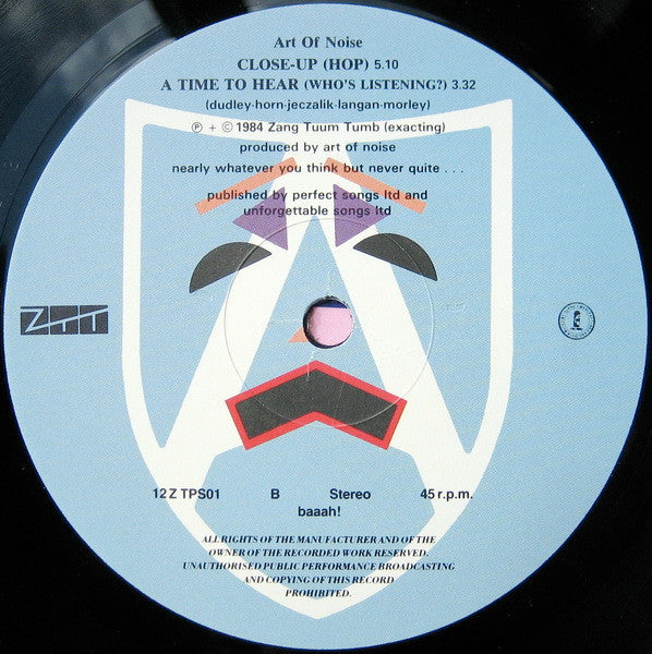 The Art Of Noise : Close-Up (12", Single, 4th)