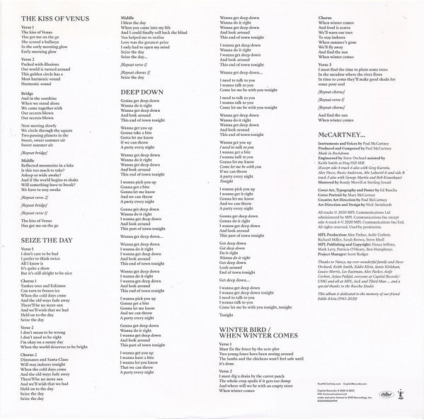 Paul McCartney : McCartney III (LP, Album, Ltd, RE, Tri)