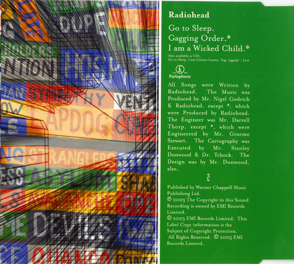 Radiohead : Go To Sleep (CD, Single, CD2)