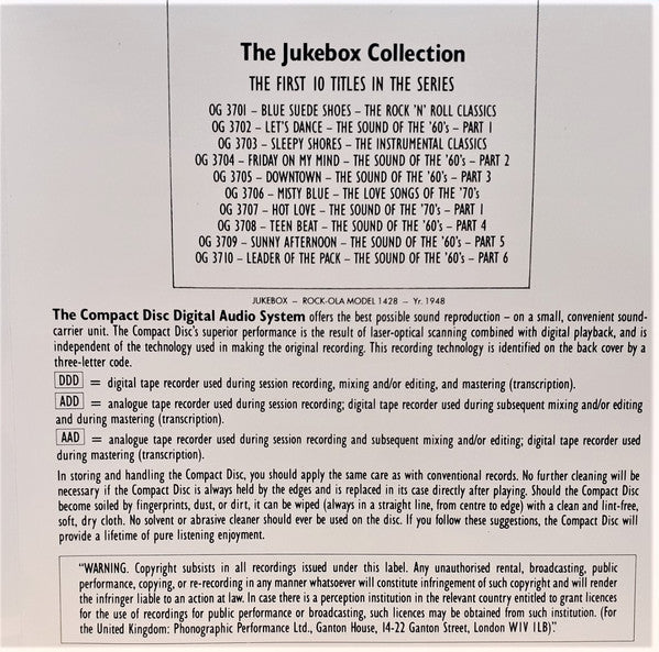 Various : Hot Love - The Sound Of The '70's - Part 1 (CD, Comp)