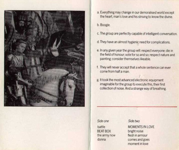 The Art Of Noise : Into Battle With Art Of Noise (Cass, EP)