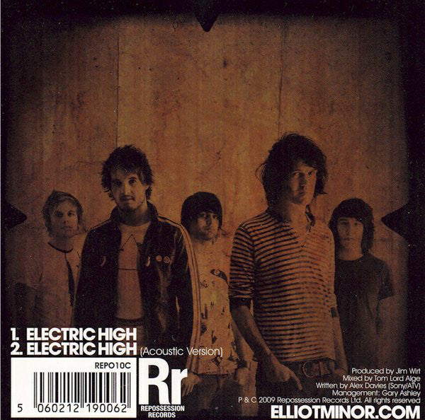 Elliot Minor : Electric High (CD, Single)