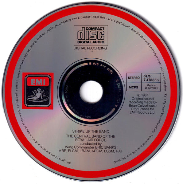 The Central Band Of The Royal Air Force : Strike Up The Band (CD)