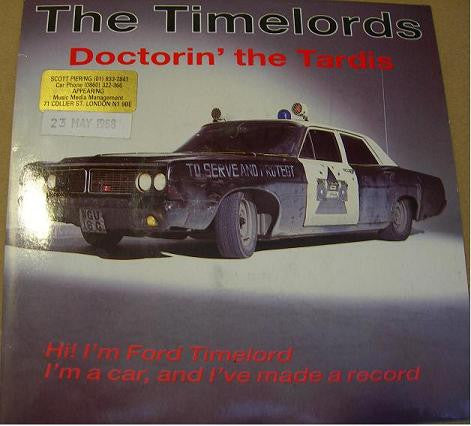 The Timelords : Doctorin' The Tardis (7", Single)