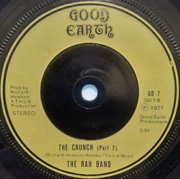 RAH Band : The Crunch (7", Single, Inj)