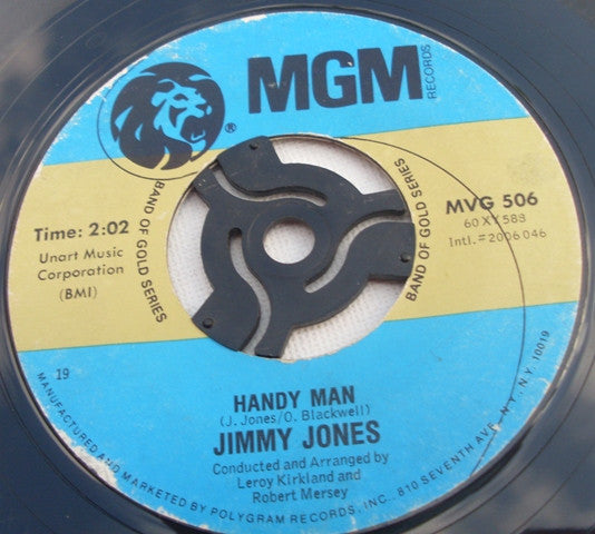 Jimmy Jones : Good Timin' / Handy Man (7", RE)