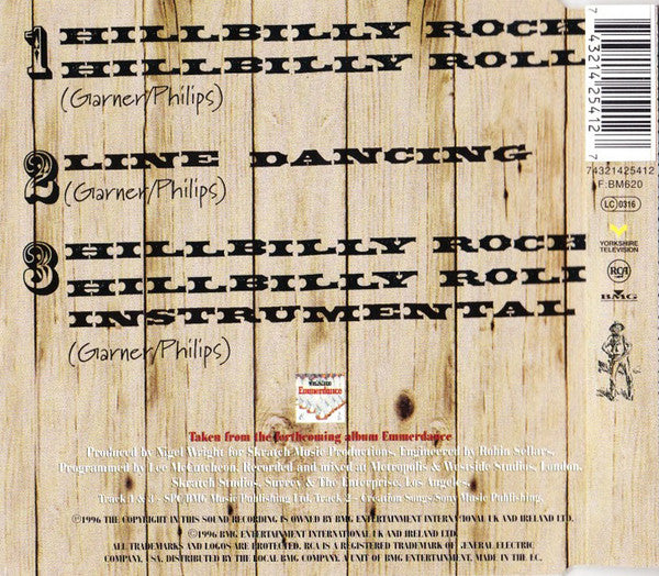 The Woolpackers : Hillbilly Rock Hillbilly Roll (CD, Single)