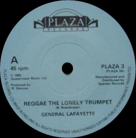 General Lafayette : Reggae The Lonely Trumpet (7", Single)