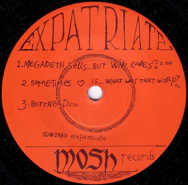 Expatriate : No Sleep Til Chugwater... (7", EP)