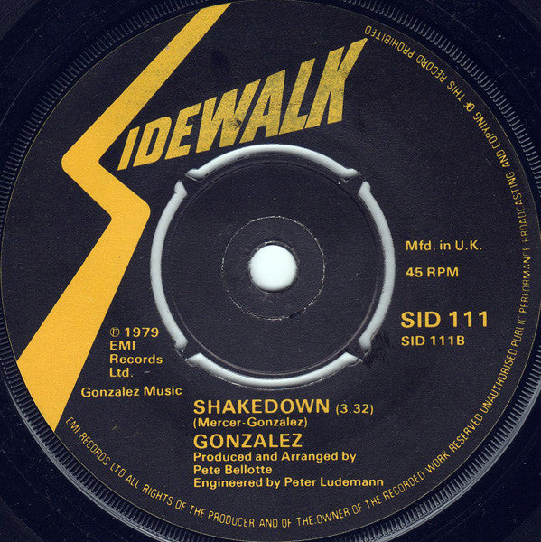 Gonzalez : Ain't No Way To Treat A Lady (7", Single)