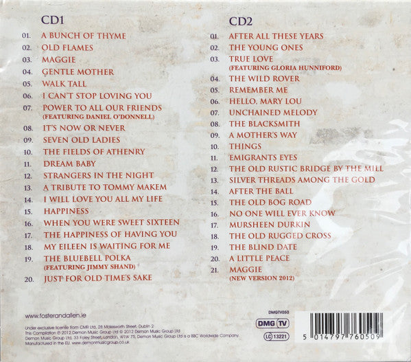 Foster & Allen : The Ultimate Collection (2xCD, Album, Comp)