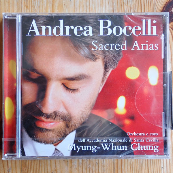 Andrea Bocelli, Orchestra* E Coro dell'Accademia Nazionale di Santa Cecilia, Myung-Whun Chung : Sacred Arias (CD, Album)
