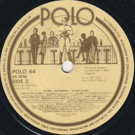 Bootleggers : Hot Mix II (7", Single)