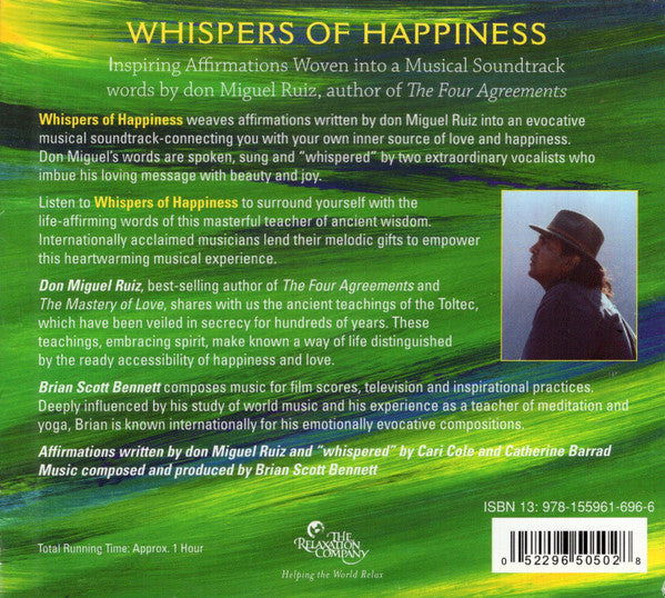 Don Miguel Ruiz - Whispers Of Happiness (CD) (Very Good Plus (VG)) - DaddyPop