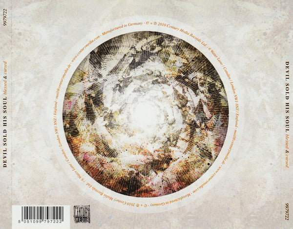 Devil Sold His Soul - Blessed & Cursed (CD) (Very Good Plus (VG)) - DaddyPop