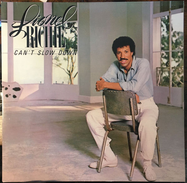Lionel Richie : Can't Slow Down (LP, Album, RE, Gat)