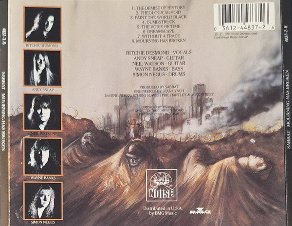 Sabbat (2) : Mourning Has Broken (CD, Album)