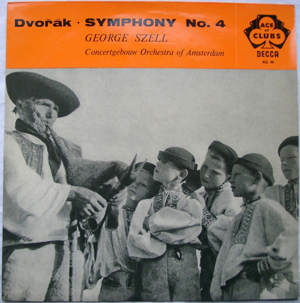 Antonín Dvořák, Concertgebouworkest, George Szell : Symphony No. 4 (LP, Mono, RE)