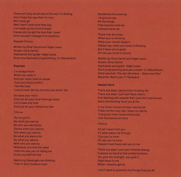 Dina Carroll - So Close (CD) (Very Good Plus (VG)) - DaddyPop