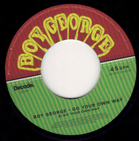 Boy George : Turn 2 Dust (7", Single)