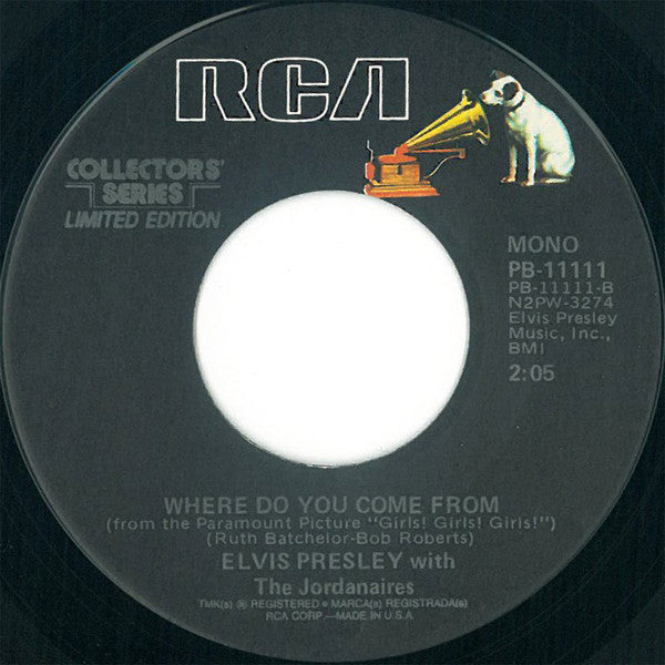 Elvis Presley : Return To Sender (7", Single, Mono, Ltd, RE, Styrene, Ter)