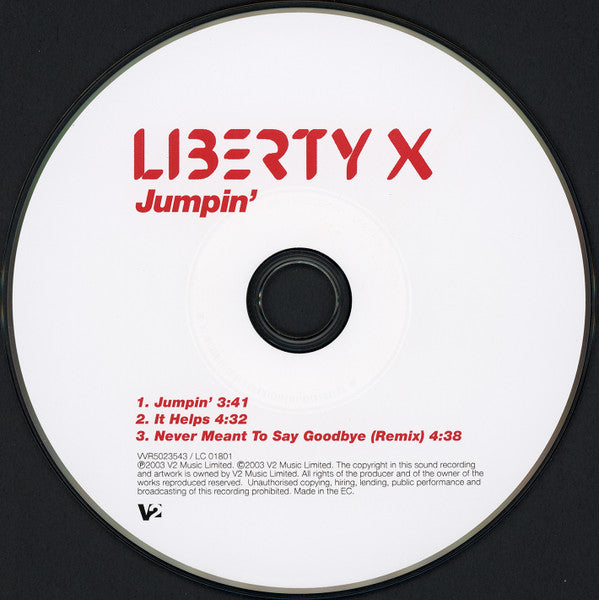 Liberty X : Jumpin' (CD, Single, CD1)