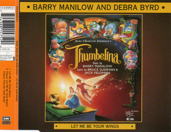 Barry Manilow And Debra Byrd : Let Me Be Your Wings (CD, Single)