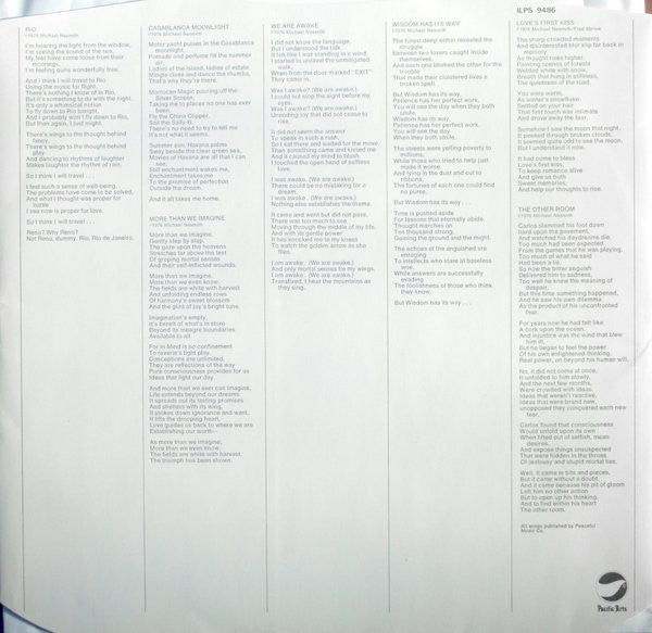 Michael Nesmith : From A Radio Engine To The Photon Wing (LP, Album)