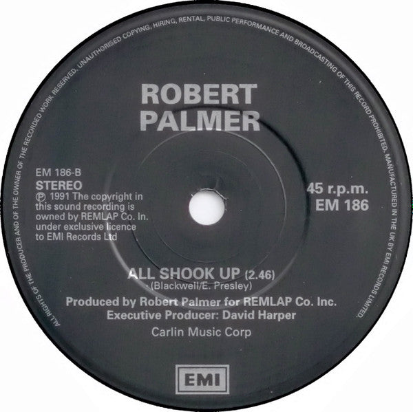 Robert Palmer : Happiness (7", Single)