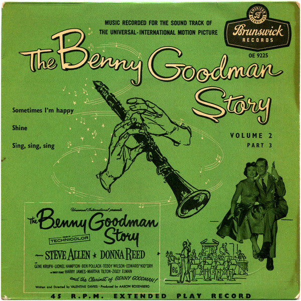Benny Goodman And His Orchestra : The Benny Goodman Story Volume 2, Part 3 (7", EP, RP)