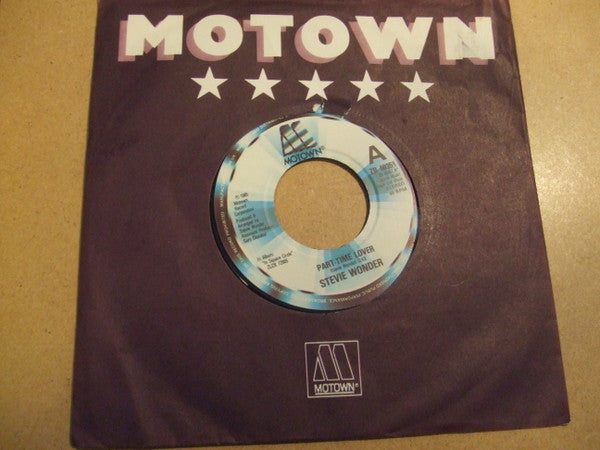Stevie Wonder : Part-Time Lover (7", Single)