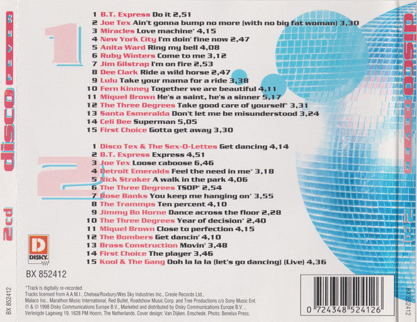 Various : Disco Fever (2xCD, Comp)