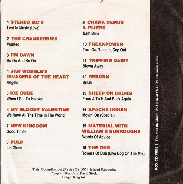 Various : You Can All Join In '94 (CD, Comp, Promo)