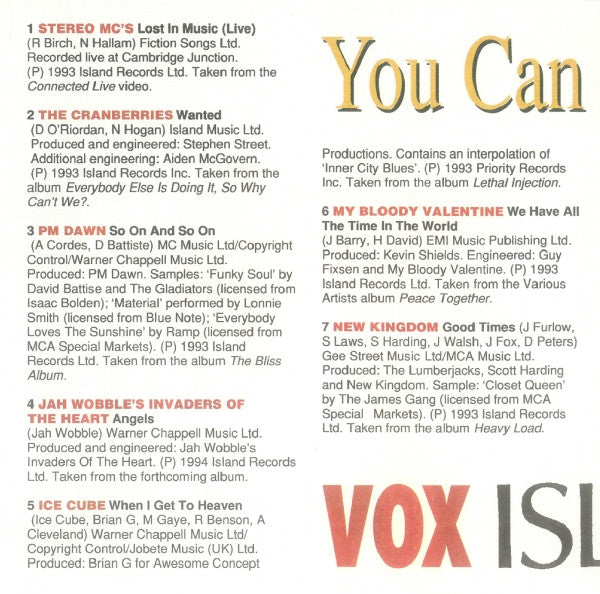 Various : You Can All Join In '94 (CD, Comp, Promo)