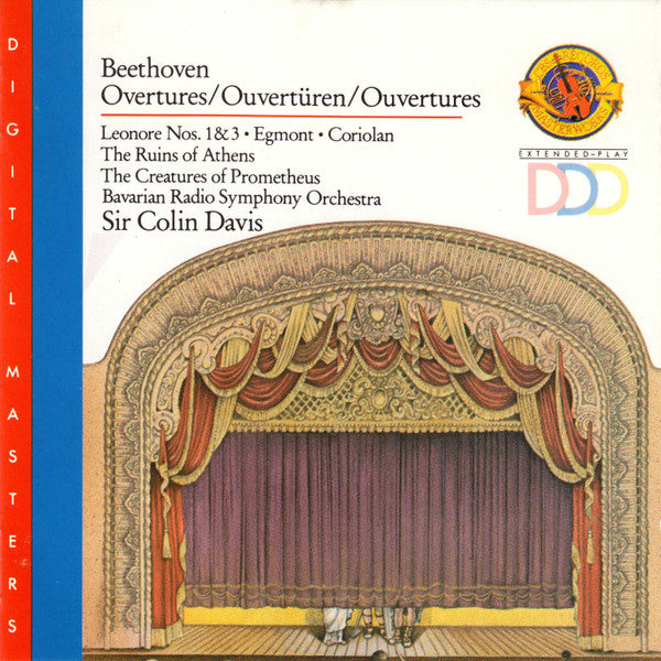 Ludwig van Beethoven, Sir Colin Davis, Symphonie-Orchester Des Bayerischen Rundfunks : Overtures (CD, Album, RE)