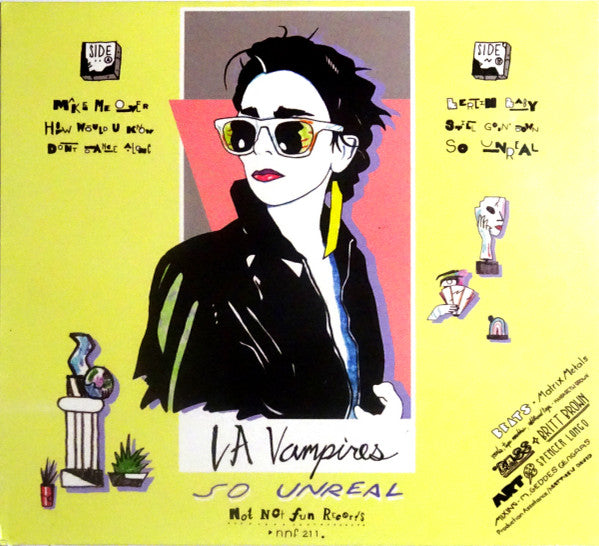 LA Vampires Featuring Matrix Metals : So Unreal (CD, Album, Ltd)