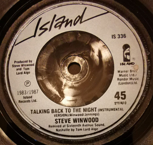 Steve Winwood : Valerie (7", Single, Lig)