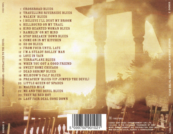 Robert Johnson : Contracted To The Devil (CD, Comp)