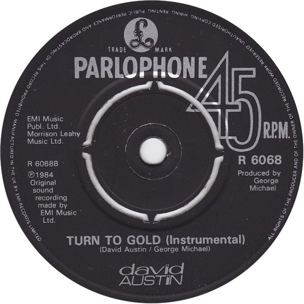 David Austin : Turn To Gold (7")