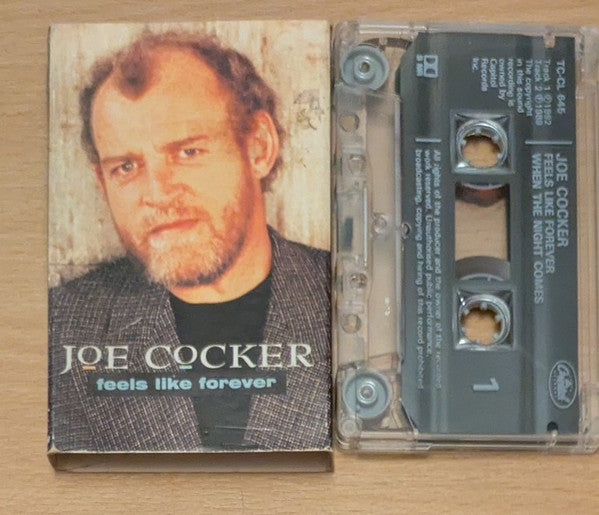 Joe Cocker : Feels Like Forever (Cass, Single, Sli)